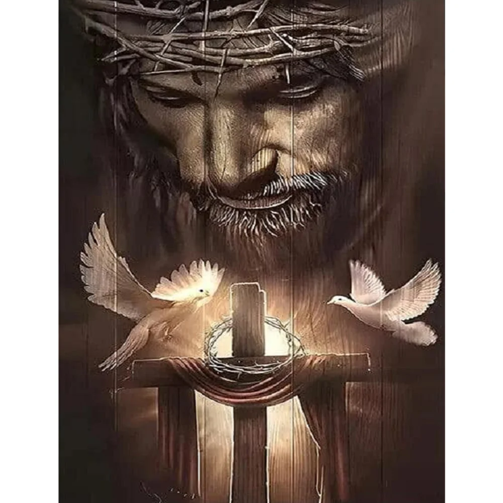 Diamond Painting - Full Square Drill - Jesus(Canvas|30*40cm)