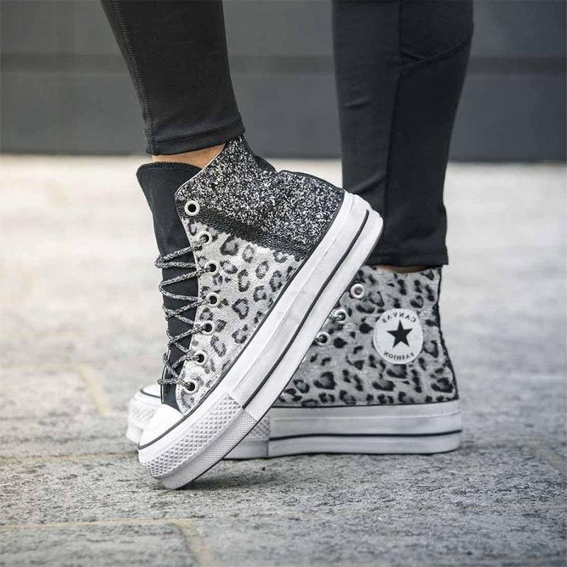 Women's Fashion Star Leopardate Platform Shoes- Catchfuns - Offers Fashion and Quality Sneakers
