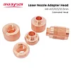 Axrayser Laser Nozzle Conversion Head Extender 12mm Thread M11 for Raytools WSX Precitec Laser Cutting Machine Adapter Head