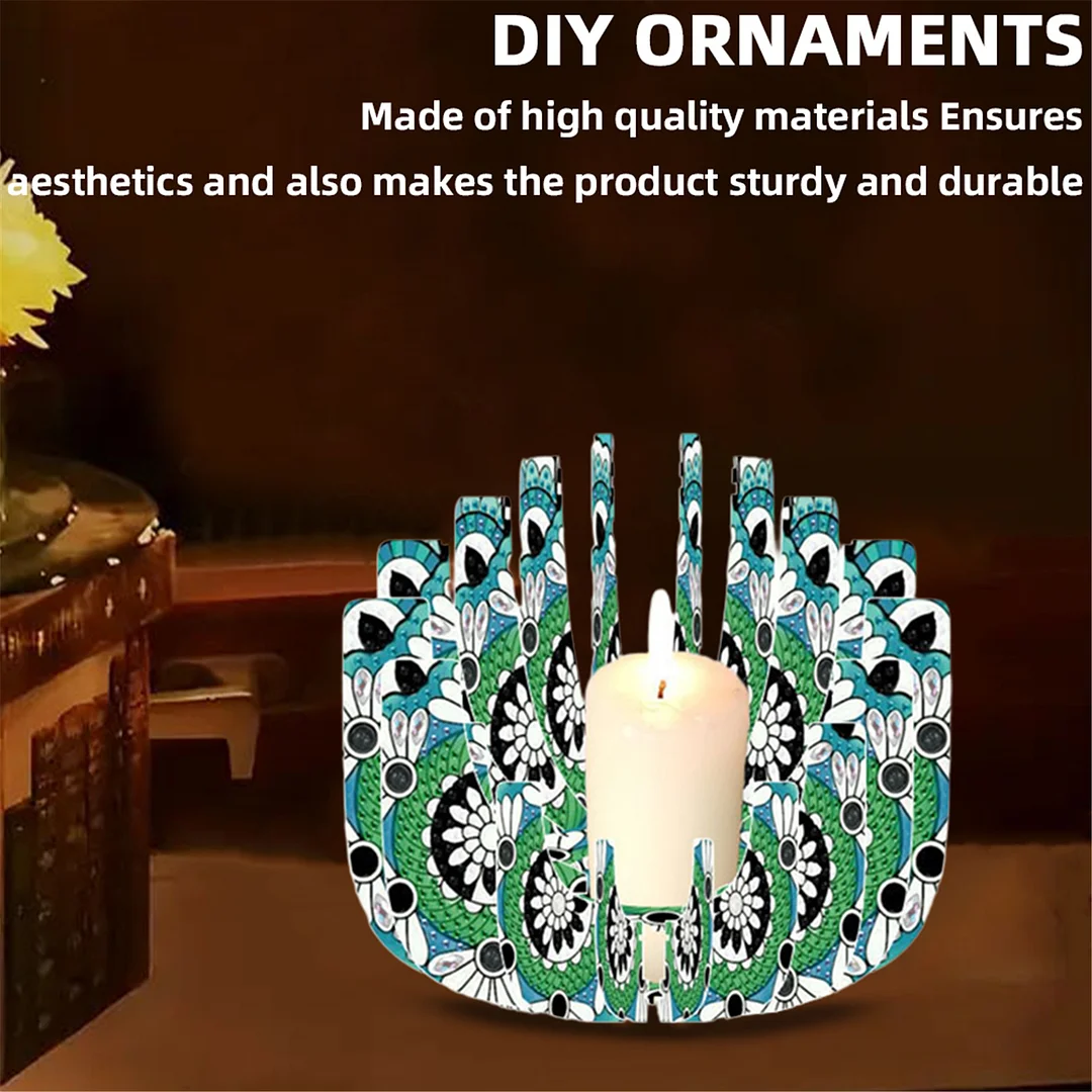 DIY Diamond Art Painting Kits of Candle Holder for Aromatherapy & Home Decor