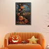 Halloween Kürbis 5d DIY Runde Vollbohrer Dimond Gemälde Kit Wohnkultur40x60cm