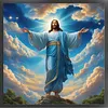 Jesus-11CT Stamped Cross Stitch 40*40cm tapestrymarket