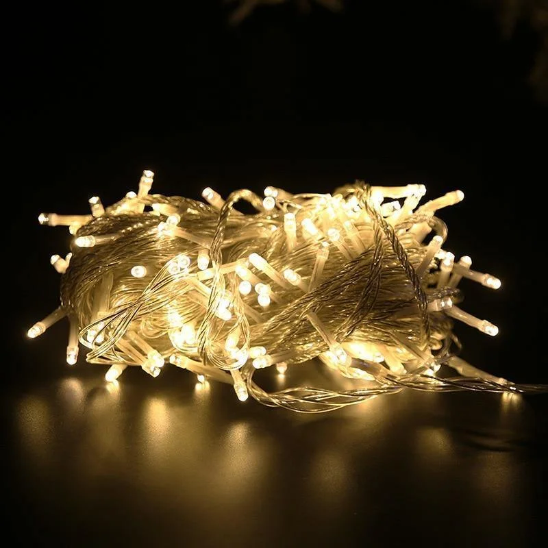 10M 100M Led String Garland Christmas Tree Fairy Light