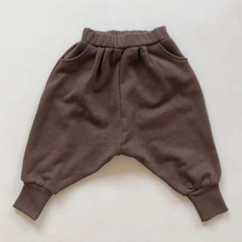 Spring Autumn Kids Baby Boys Girls Loose Pants Children's Clothing Joint Turnip Pants Casual Pant Baby Boys Girls Children Pants