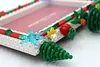 Chirstmas DIY Building Block Photo Frame Kit,Creative Handmade Assembled Photo Frame Handmade Craft Gift Home Tabletop Display Decor