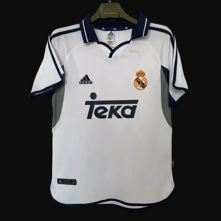 2000/01 Real Madrid home retro jersey