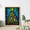 Christmas Tree - 14CT Stamped Cross Stitch - 40*50cm - Xmas