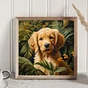 Diamond Painting-DIY Full Round Drill Farm Dog