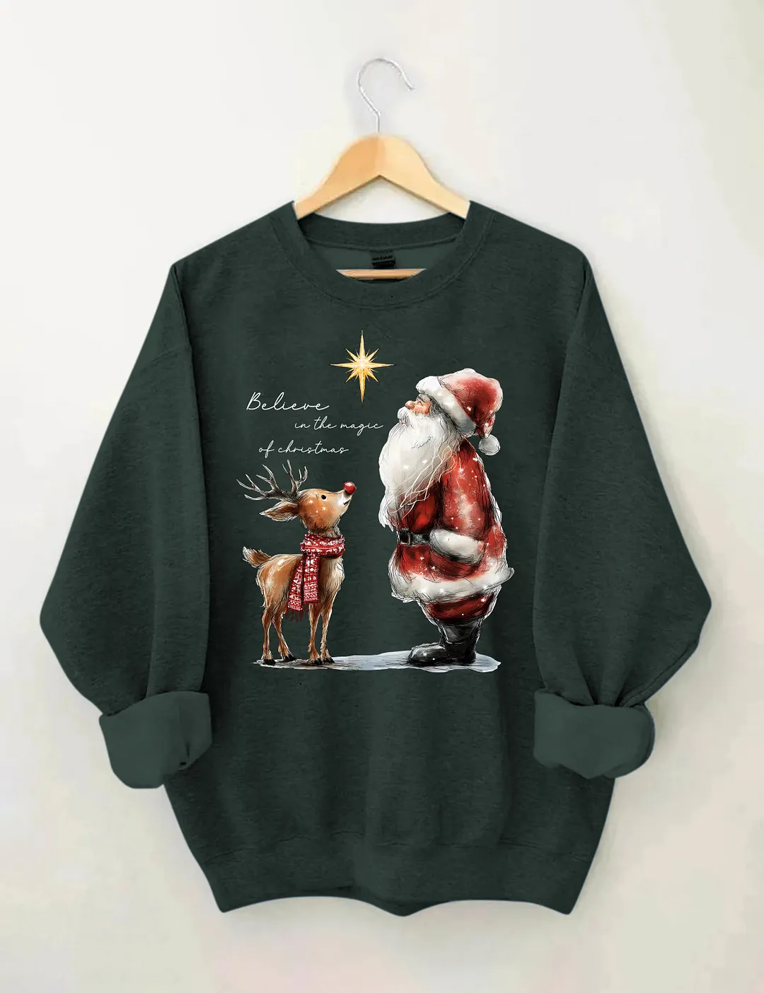 Christmas Believe In The Magic Sweatshirt