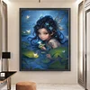 >SALE<Full Embroidery Eco-cotton Thread 11CT Print Butterfly Fairy Cross Stitch50x60cm