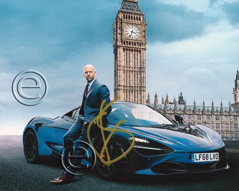 Jason Statham Autographed Signed Photo Poster painting 8 x 10 print Photo Poster painting picture poster wall art autograph