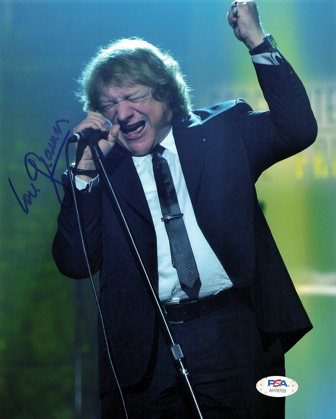 Lou Gramm signed 8x10 Photo Poster painting PSA/DNA Autographed Foreigner