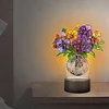 Acrylic Double Sided Butterfly Vase Diamond Painting LED Night Light Kit