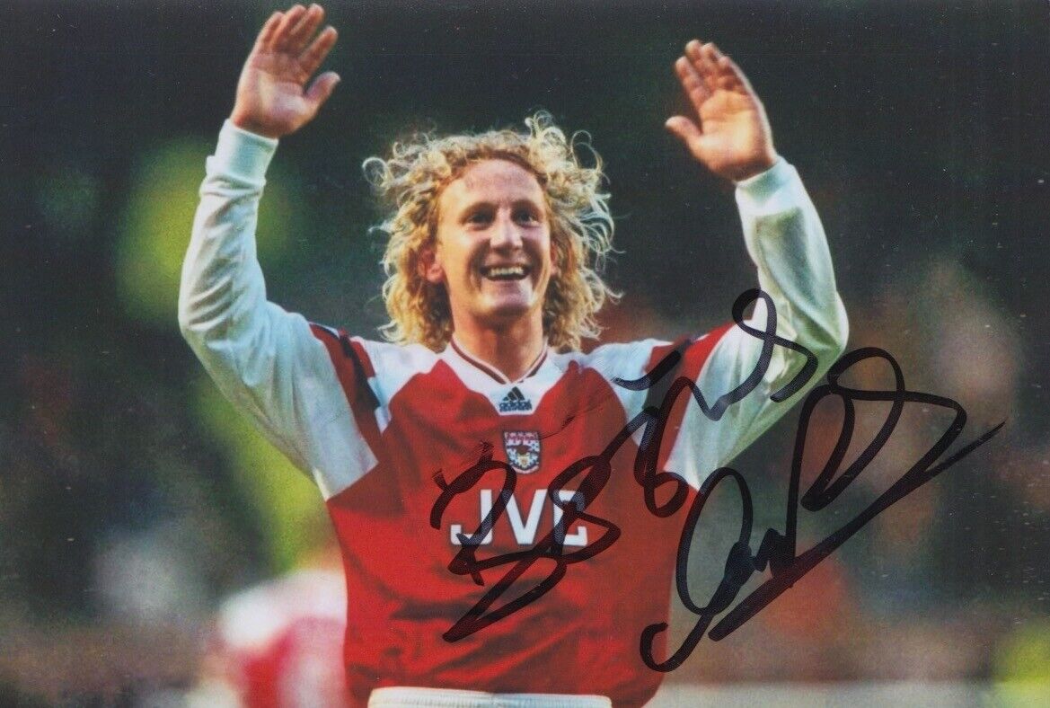 RAY PARLOUR HAND SIGNED 6X4 Photo Poster painting ARSENAL FOOTBALL AUTOGRAPH 1