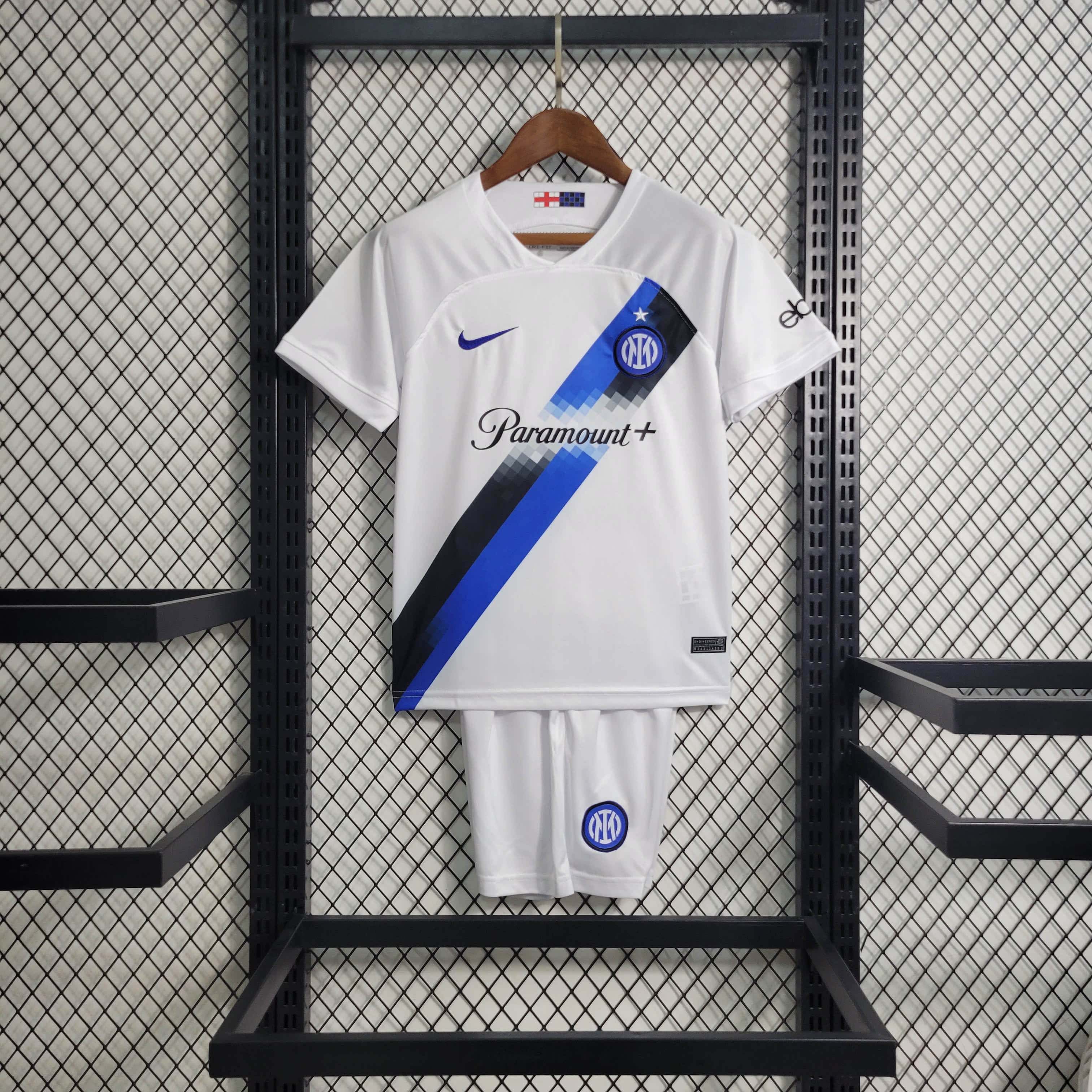 2023-2024 KIDS Inter Milan Away Football Jersey 1:1 Quality Thai Quality