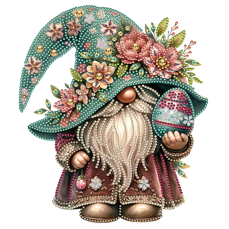 Easter Gnome 30*30CM (Canvas) Special Drill Diamond Painting gbfke