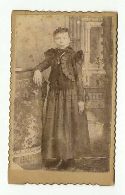 19th Century Fashion - Original 1800s Carte-de-visite Photo Poster paintinggraph