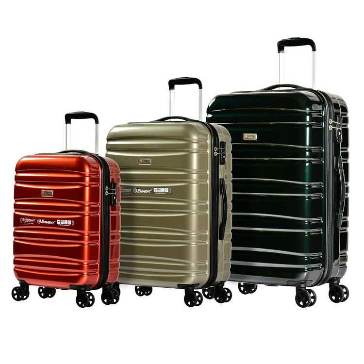 Eminent Luggage Set of 3 Bags 4-Twin 360° Wheel Trolley (KG08-3)