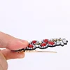 3pcs DIY Full Drill Diamond Painting Hair Clip Flower Leaf Barrette Hairpin