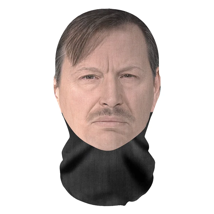 3D Spoof Face Simulation Headgear-Gary Ridgway