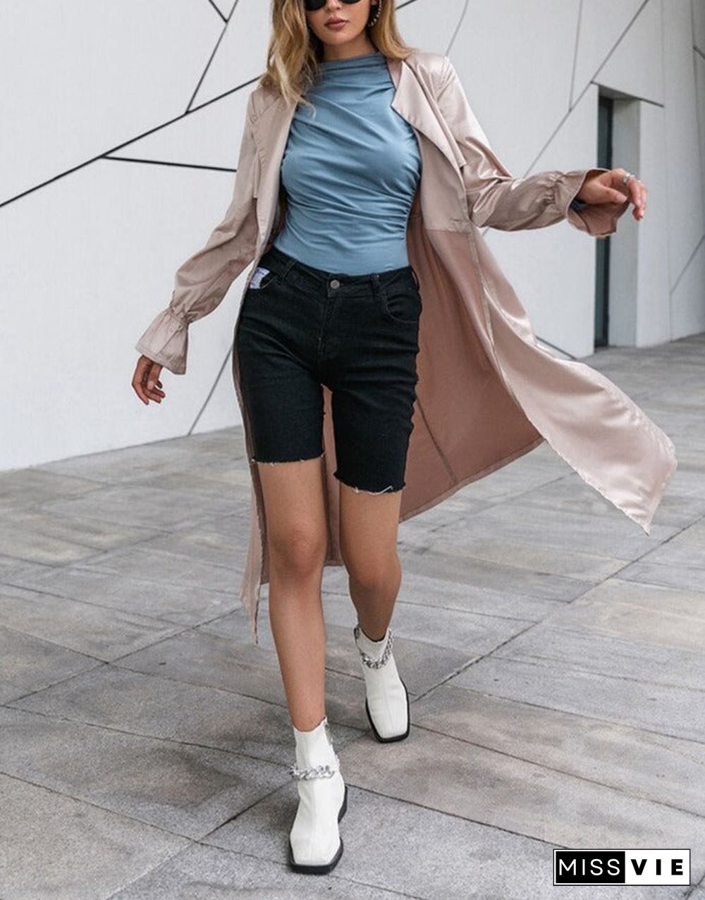 High street shirring skinny women blouse autumn Sexy o-neck ladies long sleeve t-shirt Casual soft female fashion tops