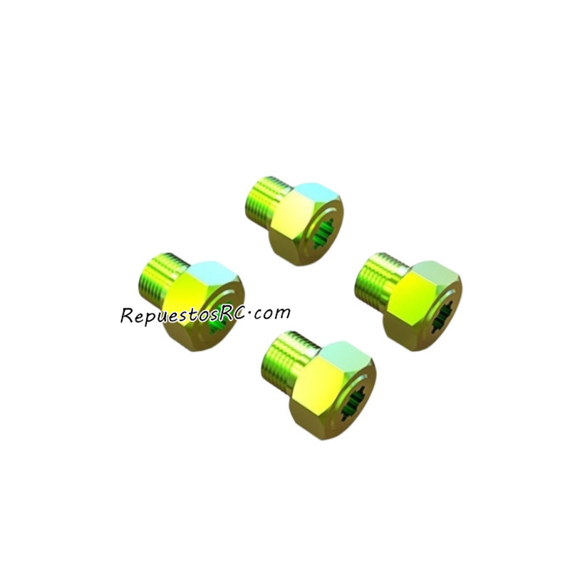 PD RACING T8 Piezas Pegado de Neum&aacute;ticos de 17mm WOV-004