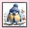 Winter Bird-11CT Stamped Cross Stitch Kit(40x40cm)