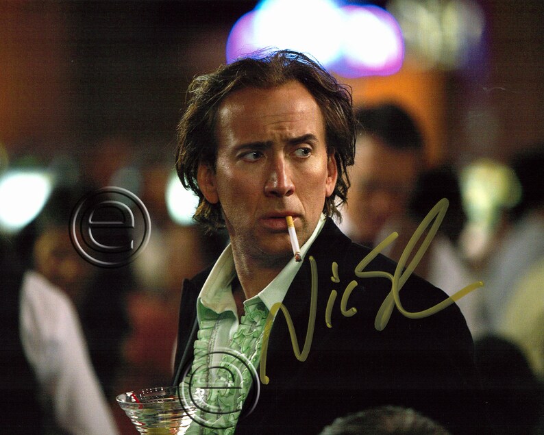 Nicolas Cage Next Autographed Signed Photo Poster painting 8 x 10 print Photo Poster painting picture poster wall art autograph