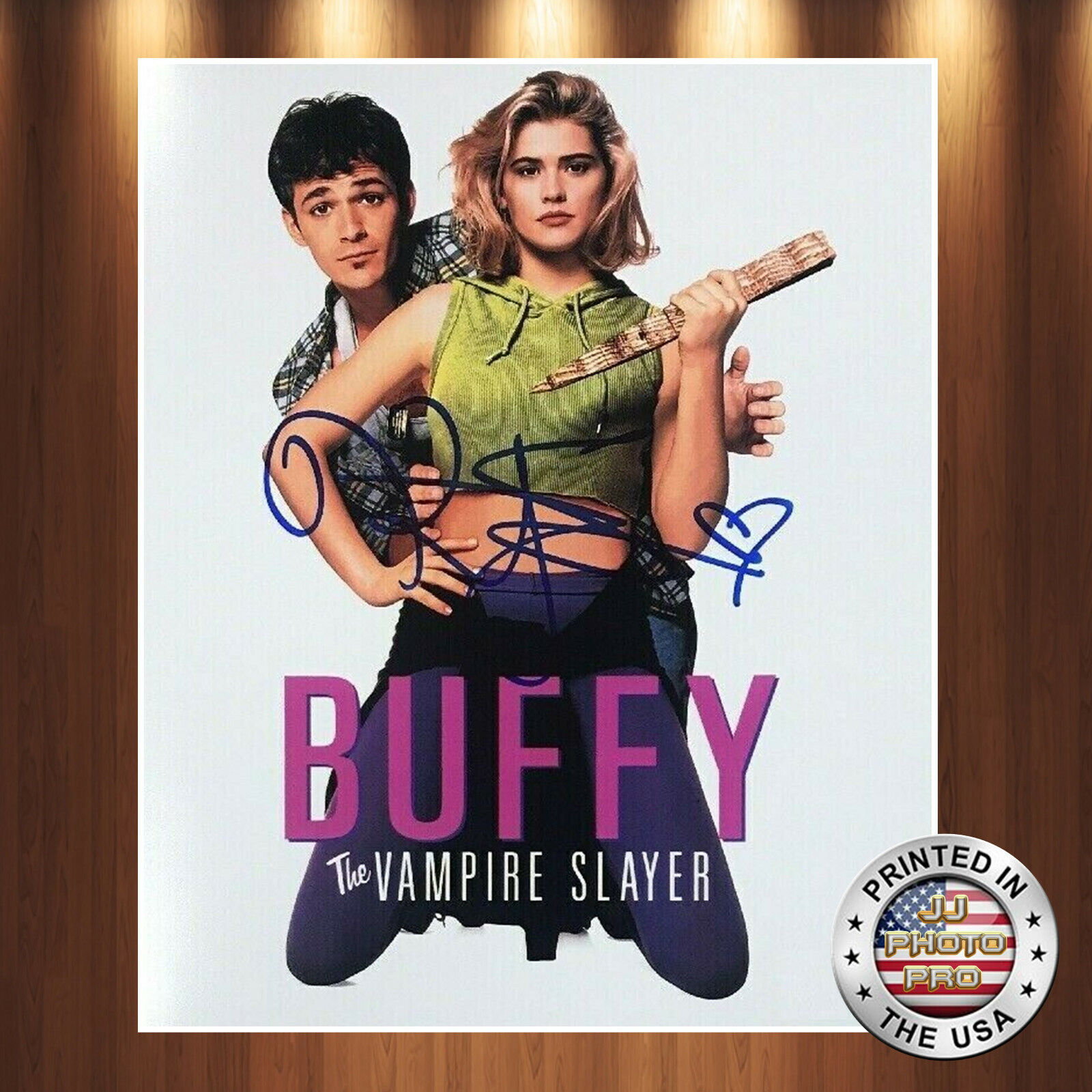 Kristy Swanson Autographed Signed 8x10 Photo Poster painting (Buffy The Vampire Slayer) REPRINT