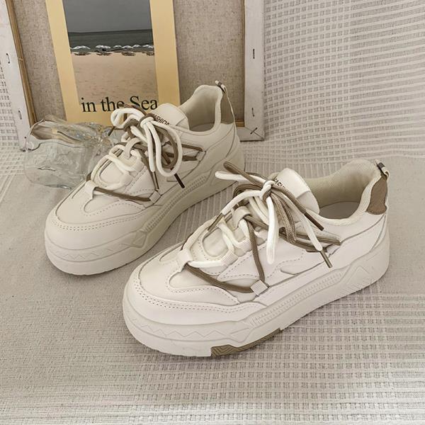 Sports Shoes Lady Autumn Clogs Platform Casual Female Sneakers All-Match Basket Fall Small Creepers New Summer Leisure Women Sho