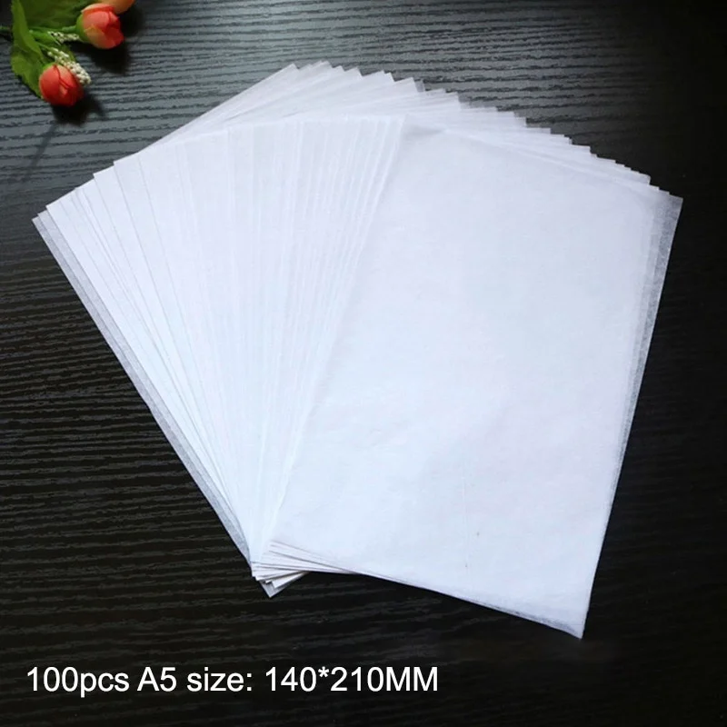 Athvotar A4/A5 Liner Tissue Paper for Clothing Shirt Shoes DIY Handmade Translucent Wine Wrapping Papers Gift Packaging