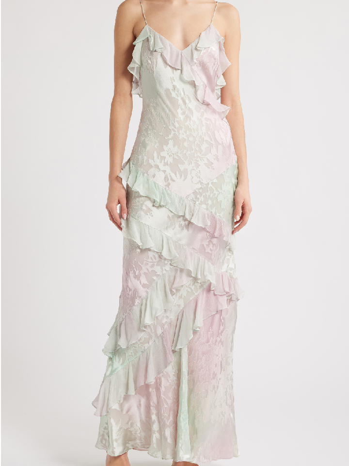 Ruffled Maxi Dress