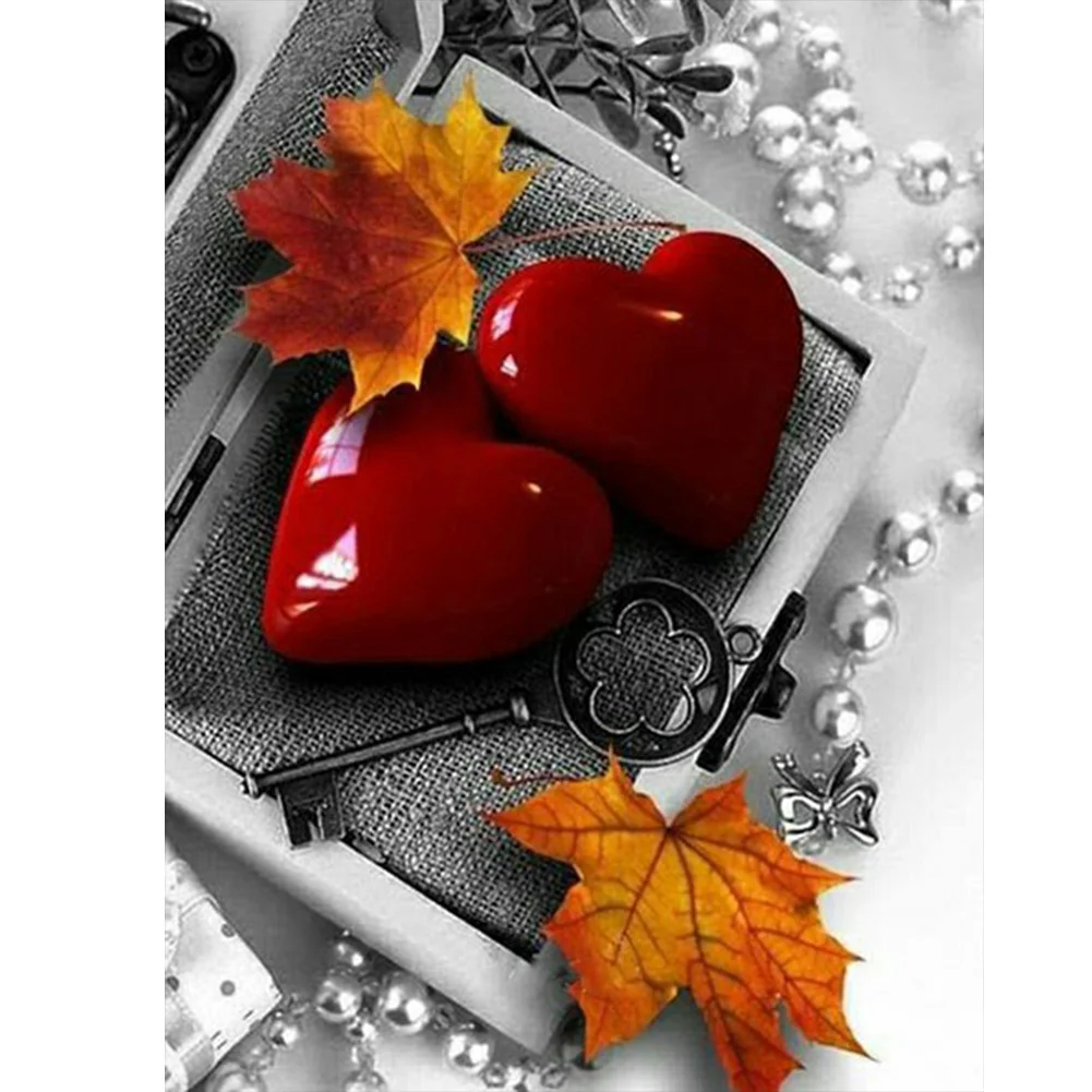 Diamond Painting - Full Round/Square Drill - Red Rose(30*40 - 50*60cm)