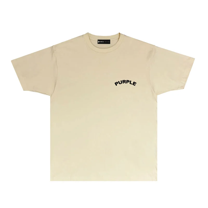 Purple 2023 new fashion T-shirt short sleeves