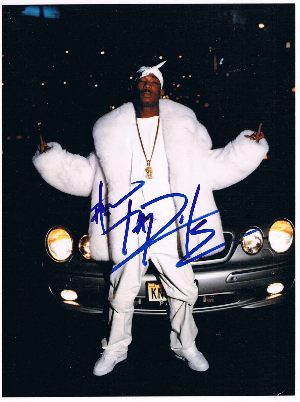 Ja Rule 1976- genuine autograph IN PERSON signed 7x9