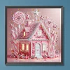Diamond Painting-DIY Crystal Rhinestone Christmas Candy House