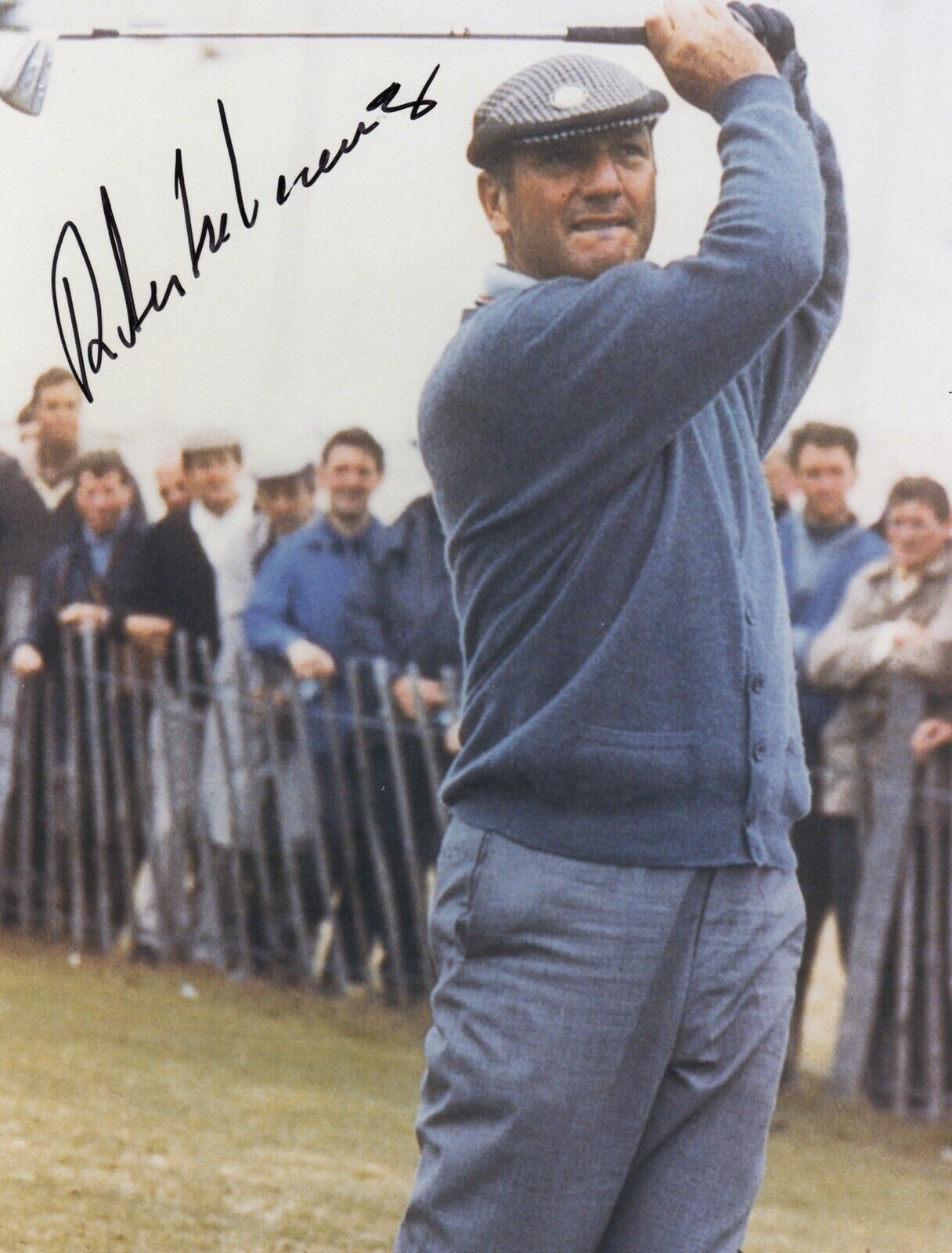 Roberto De Vicenzo #0 8x10 Signed Photo Poster painting w/ COA Golf 031719