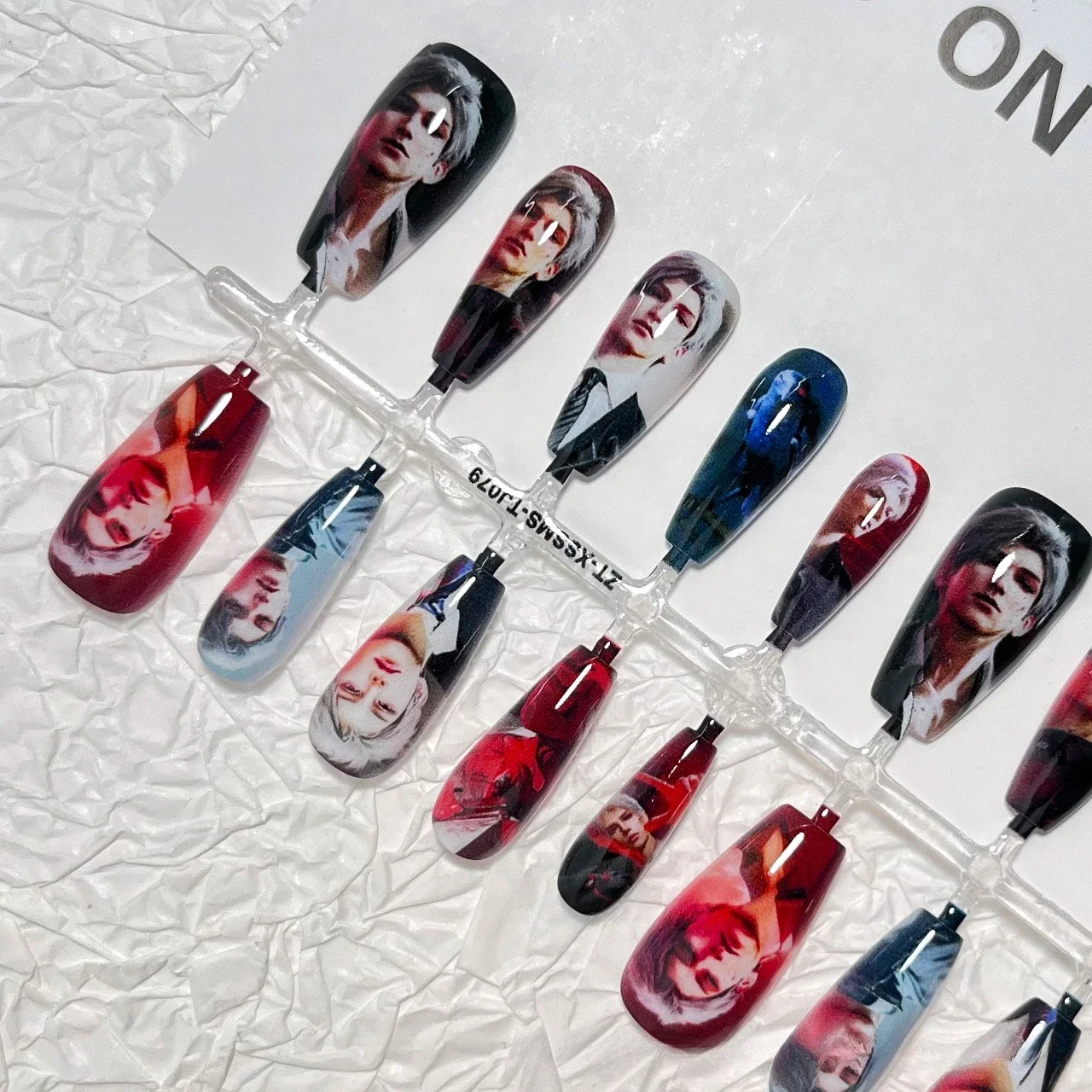 Oncedot Love and Deepspace Xavier Rafayel Zayne Qinche Lishen Qiyu Shenxinghui Otome Game Fake Nails Cute Popular Manicure Accessories