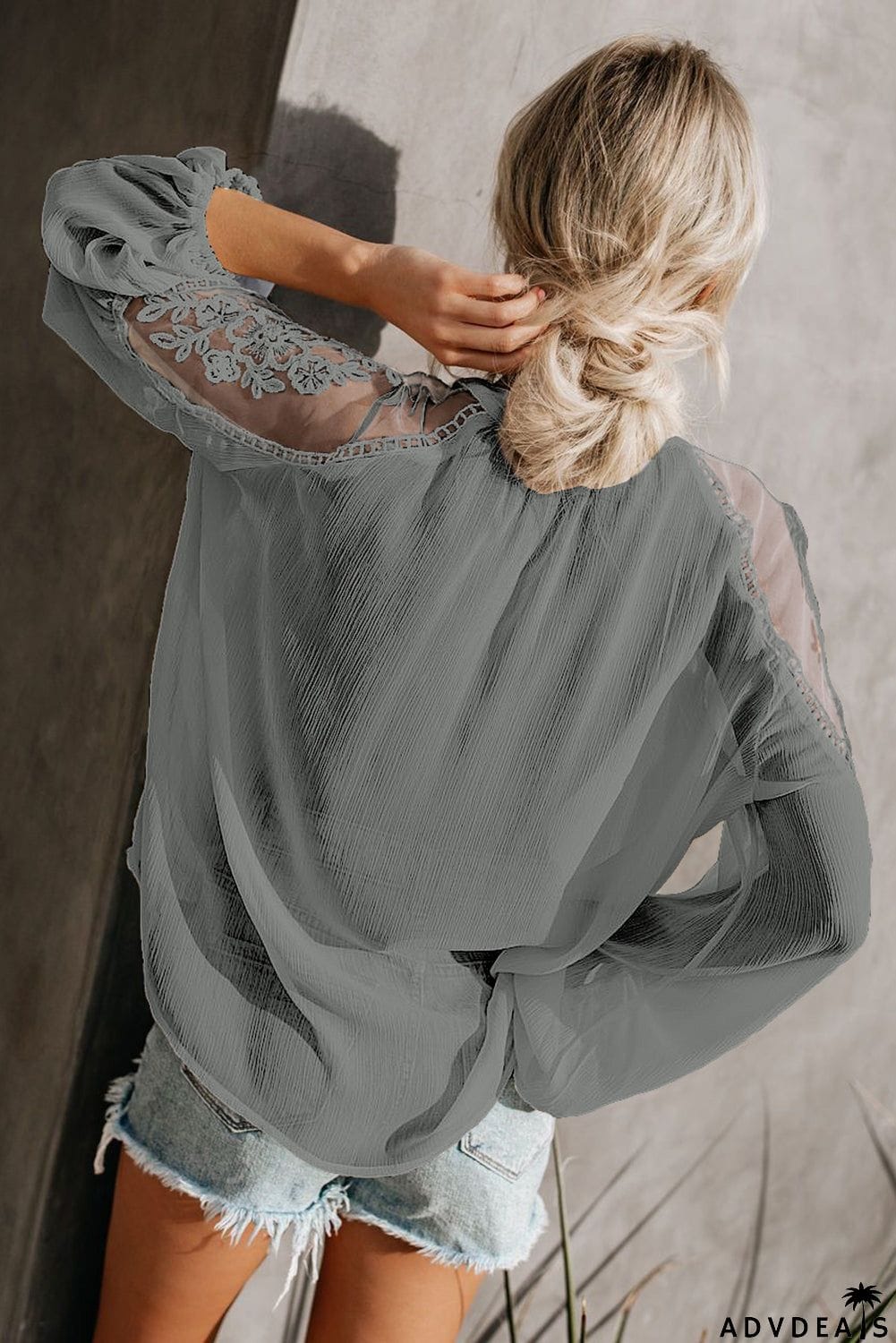 Formal Invitation Lace Blouse