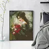 Smell Flower Beauty-14CT Stamped Cross Stitch 41*48cm/16.14*18.9in tapestrymarket