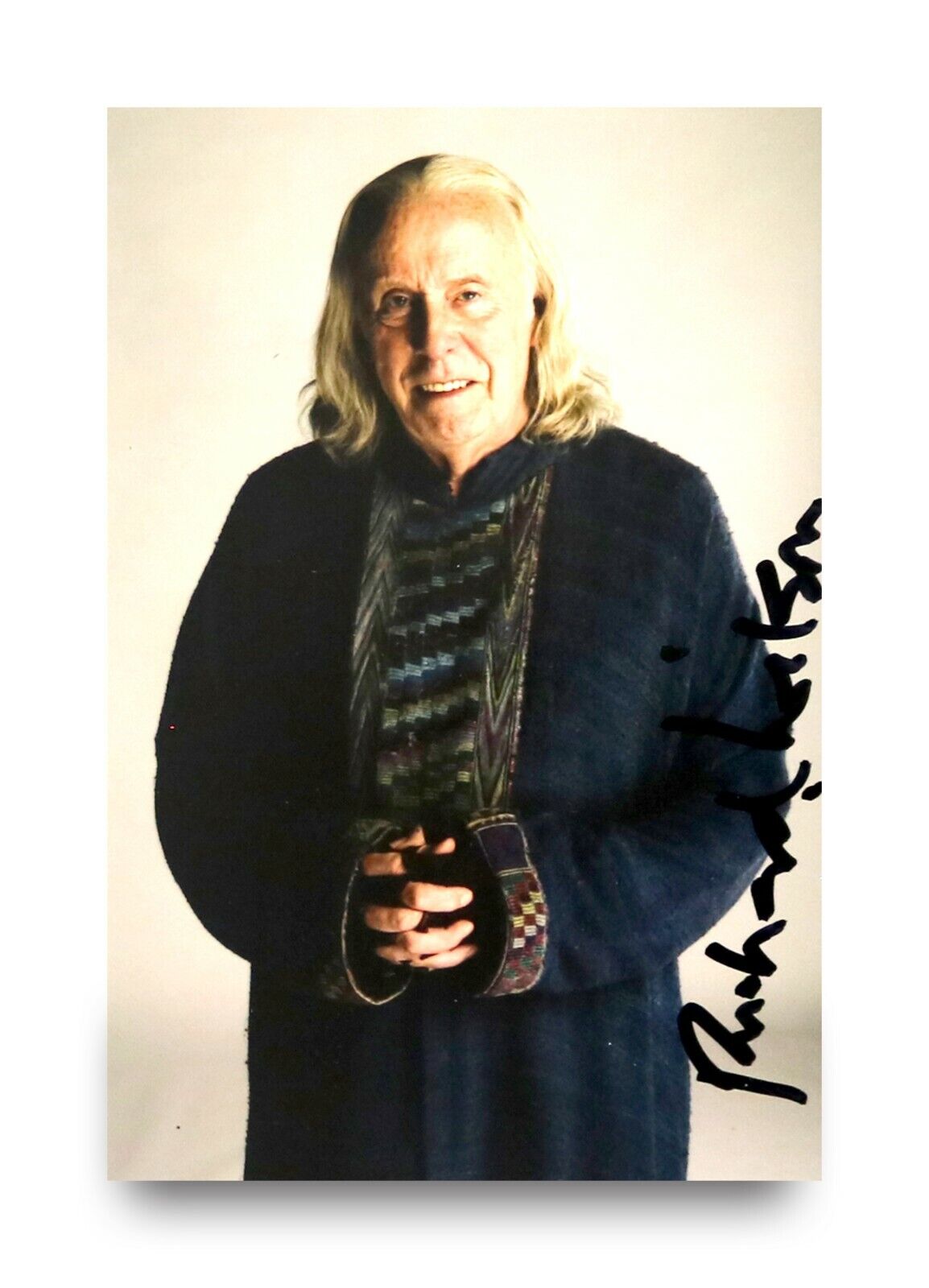 Richard Wilson Hand Signed 6x4 Photo Poster painting Gaius Merlin Victor Meldrew Autograph + COA