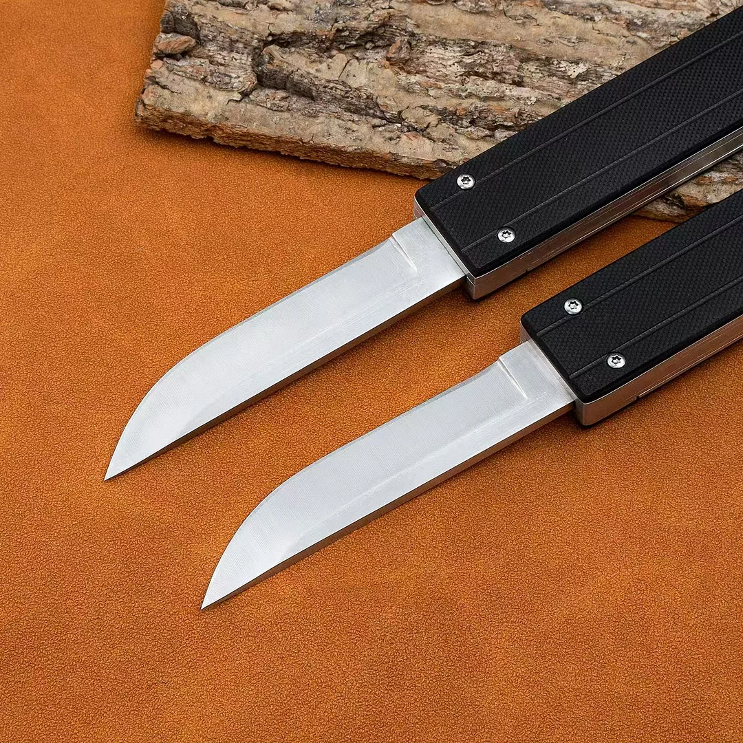 New G10 Black Warrior Bearing Outdoor Camping Knife Toy Mechanical Knife Fruit Knife Meat Knife