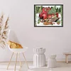 Christmas Car - 11CT Counted Cross Stitch - 40*50cm - Xmas
