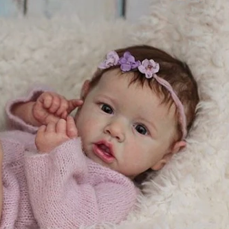 12'' Realistic Weighted Silicone Reborn Baby Girl Newborn Doll Spring 2023 -Creativegiftss® - [product_tag] Creativegiftss.com