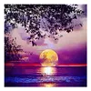 Diamond Painting -DIY Full Square Drill Beach Moon