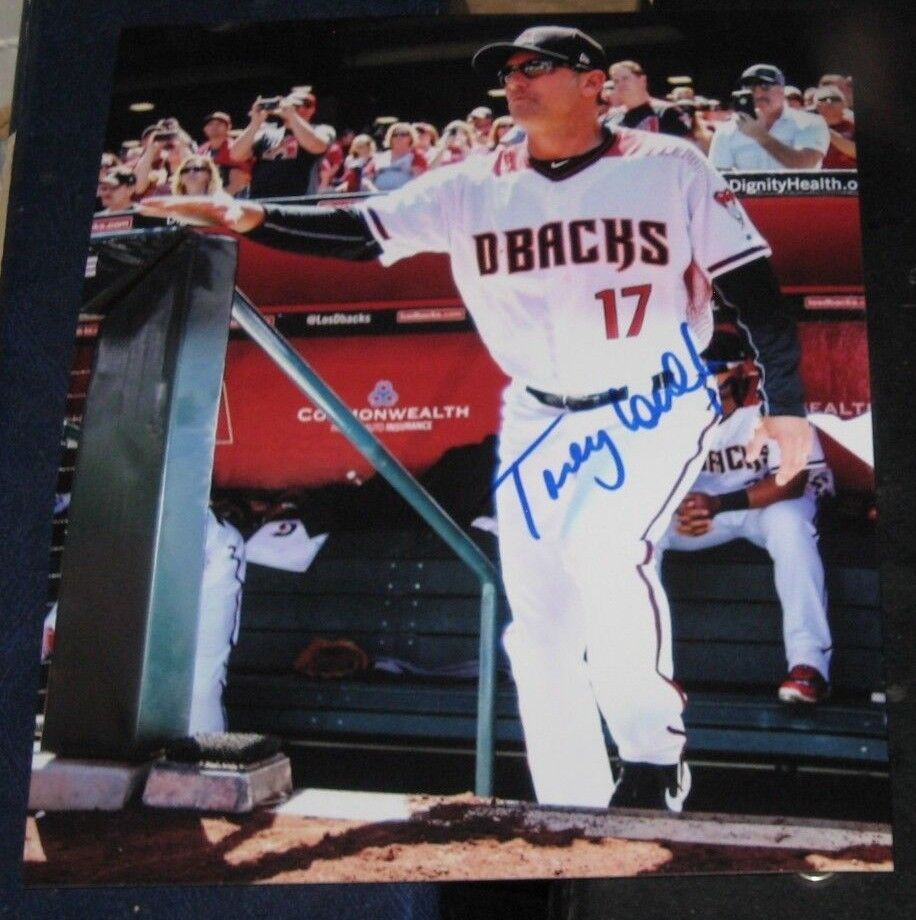 Torey Lovullo Arizona Diamondbacks SIGNED 8X10 Photo Poster painting COA Autographed Baseball