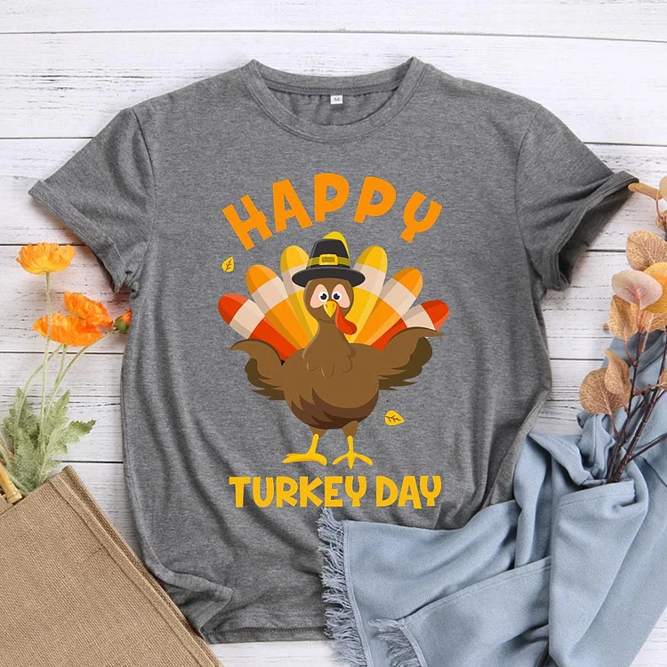 Happy turkey day T-Shirt Tee -610261