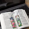3Pcs DIY Flowers Castle Special Shape Diamond Painting Bookmark