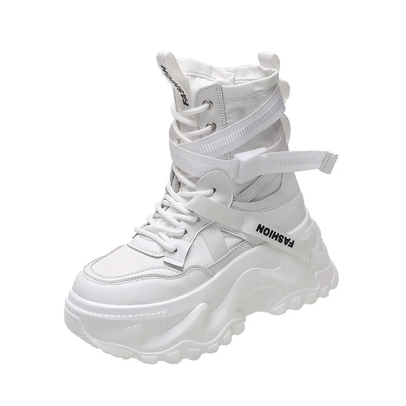 Tanguoant Tanguoant And Autumn New Dad Shoes 2023 Korean Version Simple Ins Women's Shoes Platform Increased Casual Net Red Sports Shoes Tide