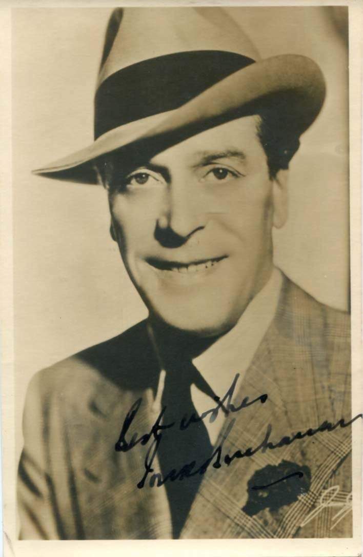 ACTOR Jack Buchanan autograph, signed vintage Photo Poster painting